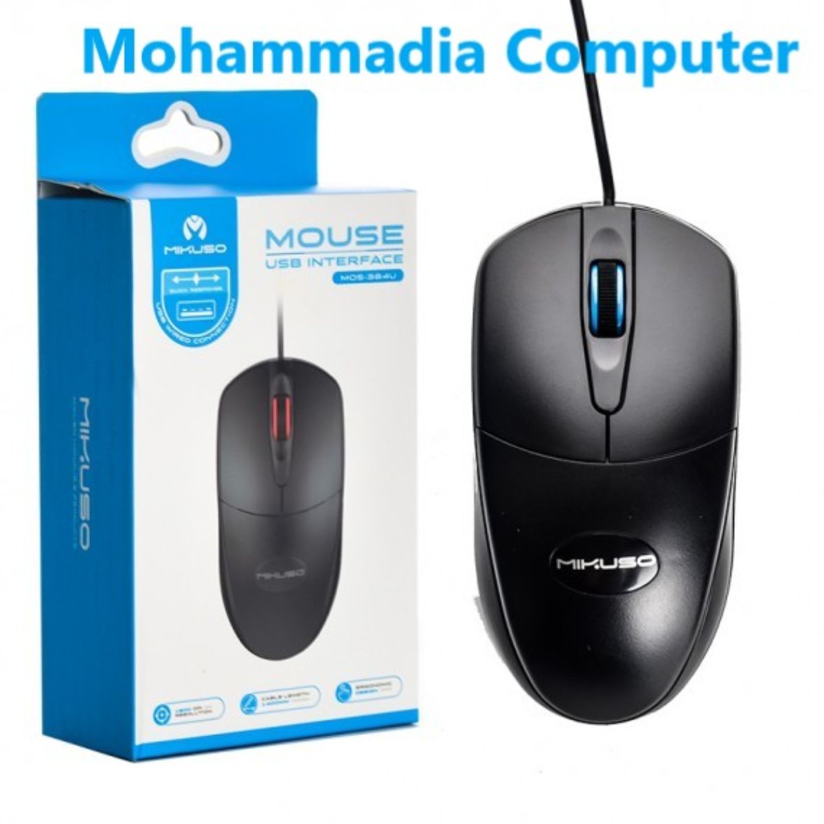 MIKUSO MOS-384U USB WIRED MOUSE